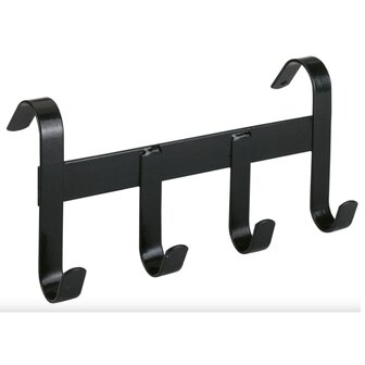Bridle holder with 4 hooks