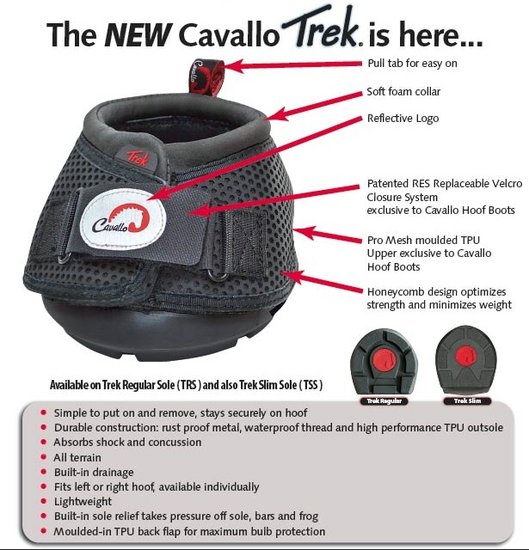 CAVALLO TREK EquiSchoen HoofBoots and Hoofcare